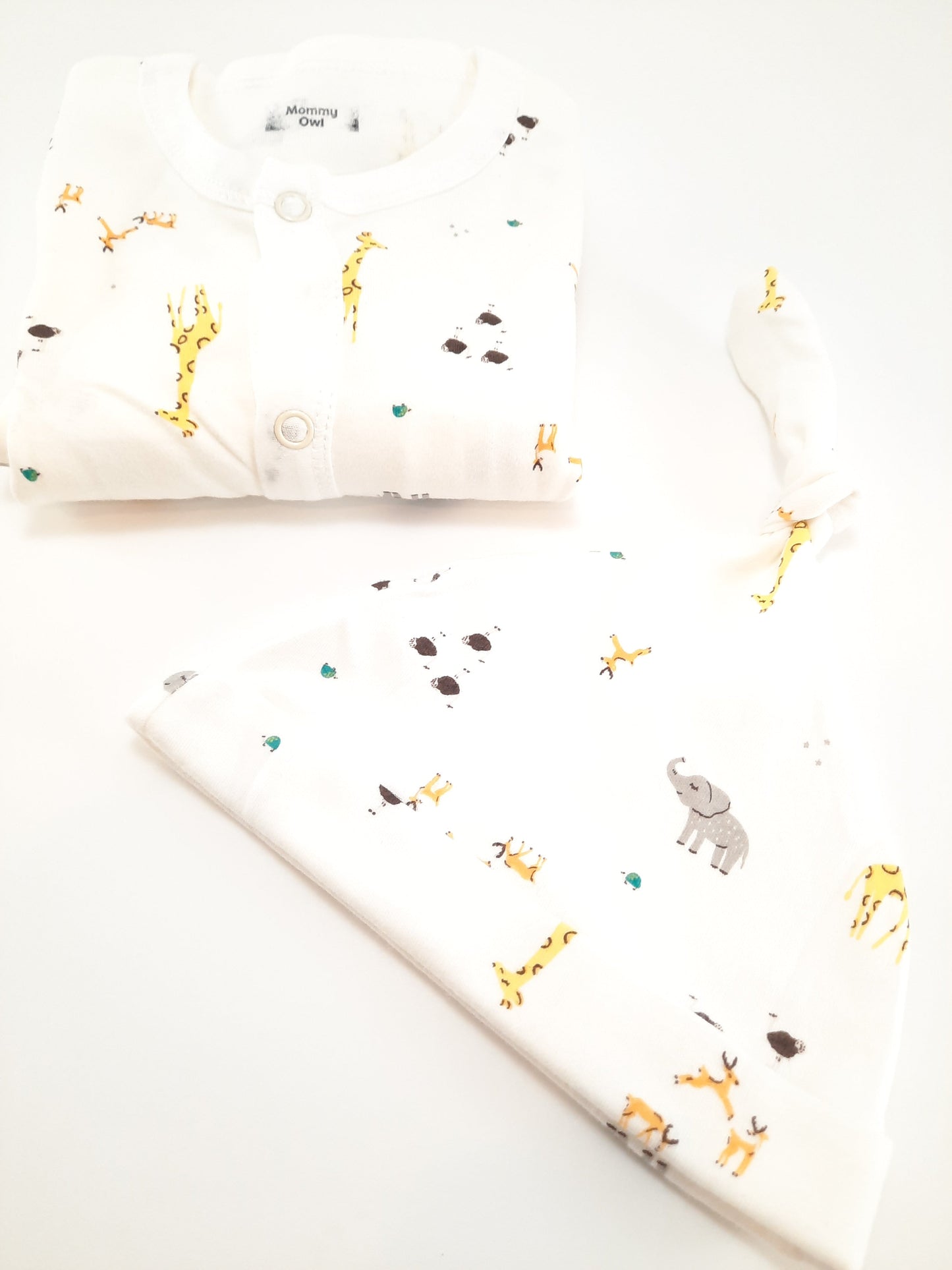 Baby Animal Yellow and Mustard - Gift Box