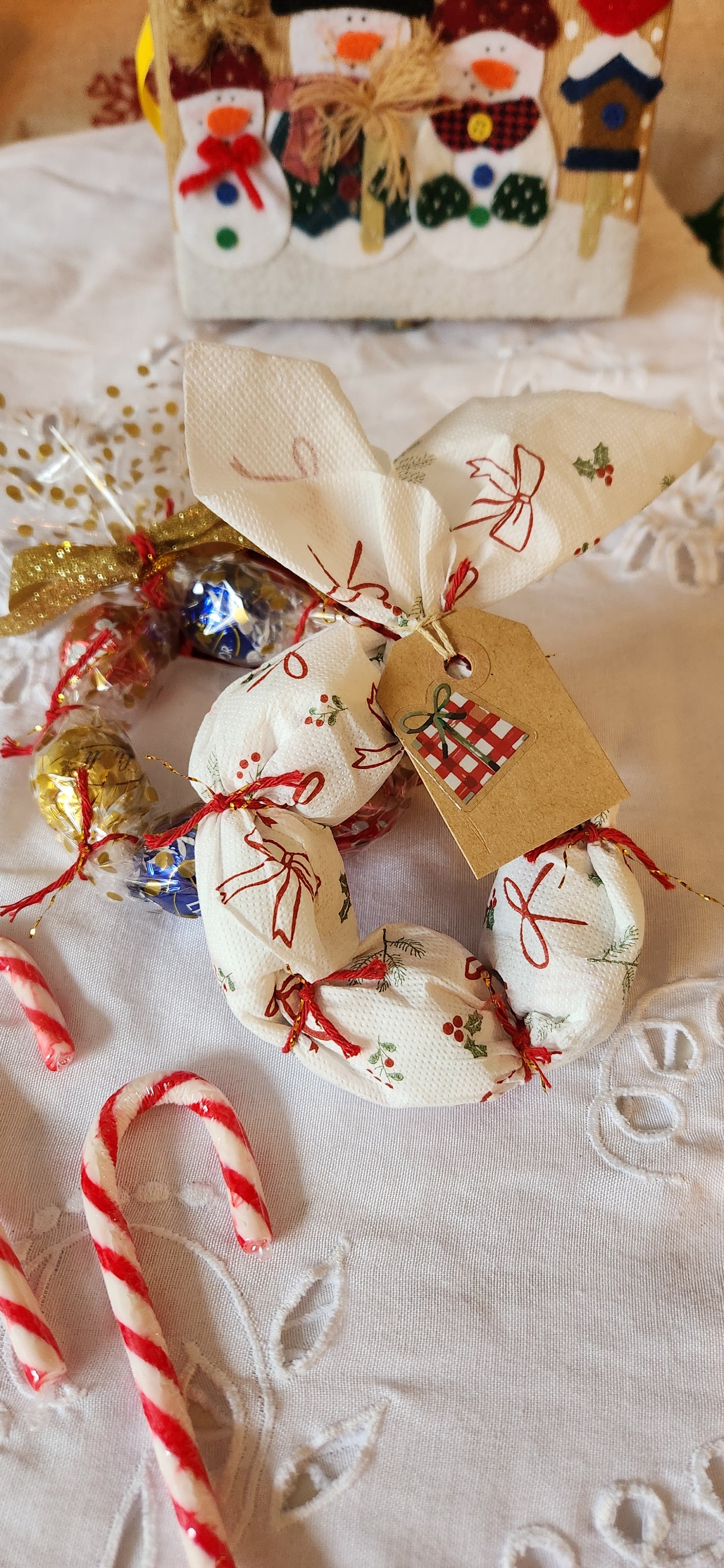 Christmas Chocolate Wreath