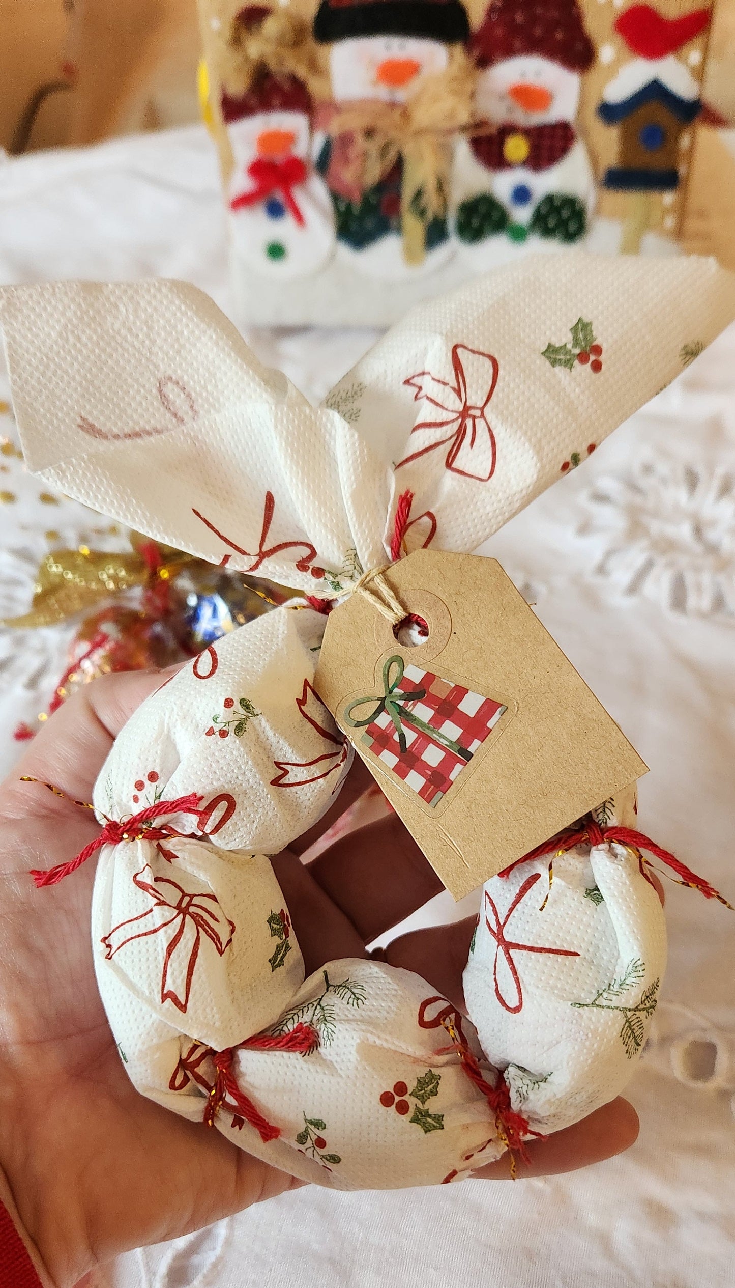 Christmas Chocolate Wreath