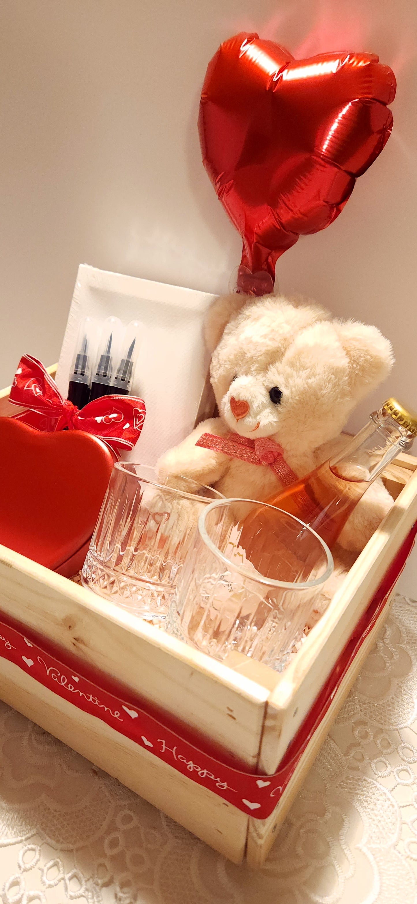 Valentines Day Basket - Fun Night