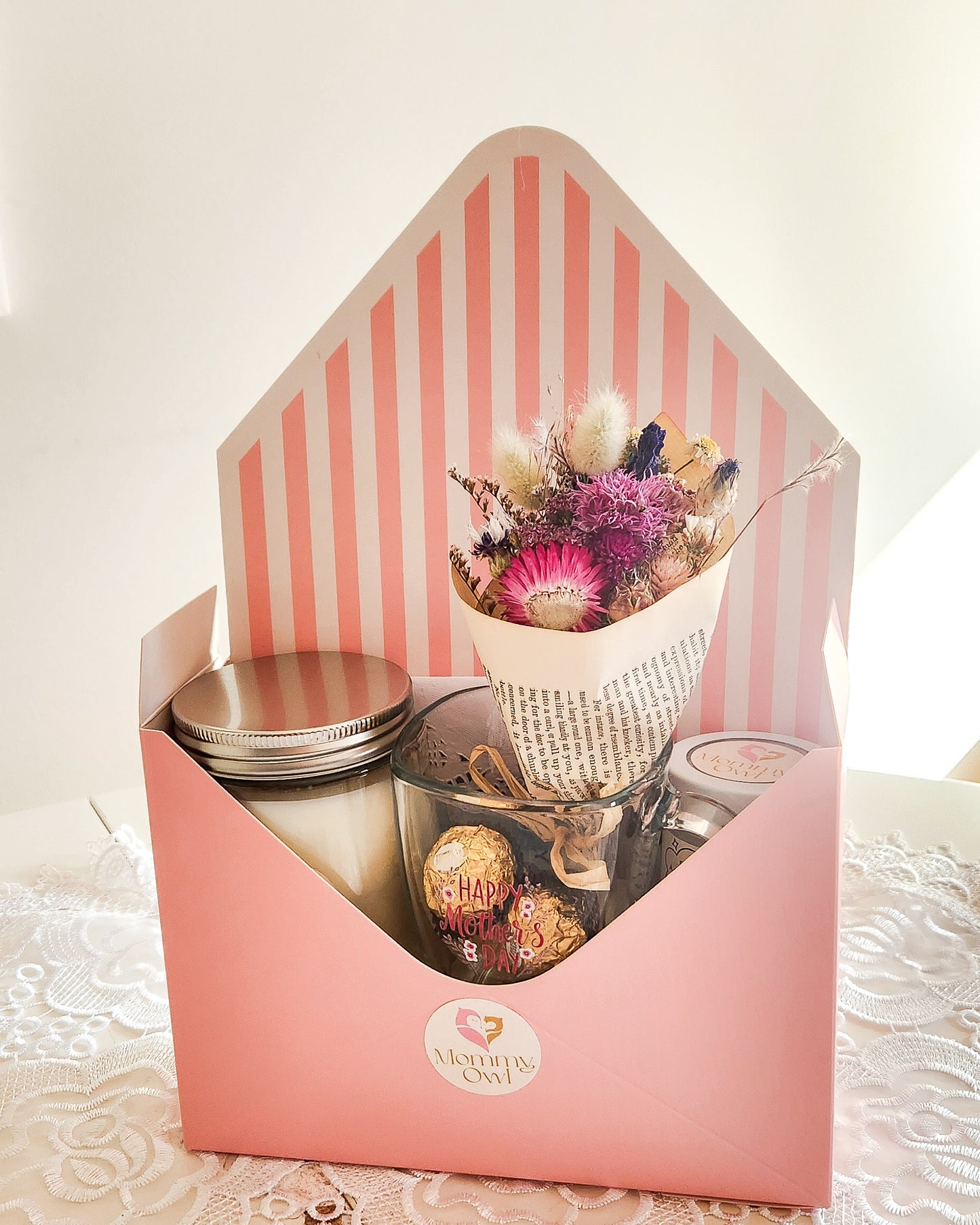 Mother's Day gift - Self-care Pink Envelope