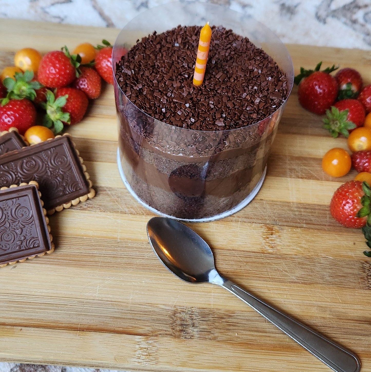 Mini Chocolate Naked Cake