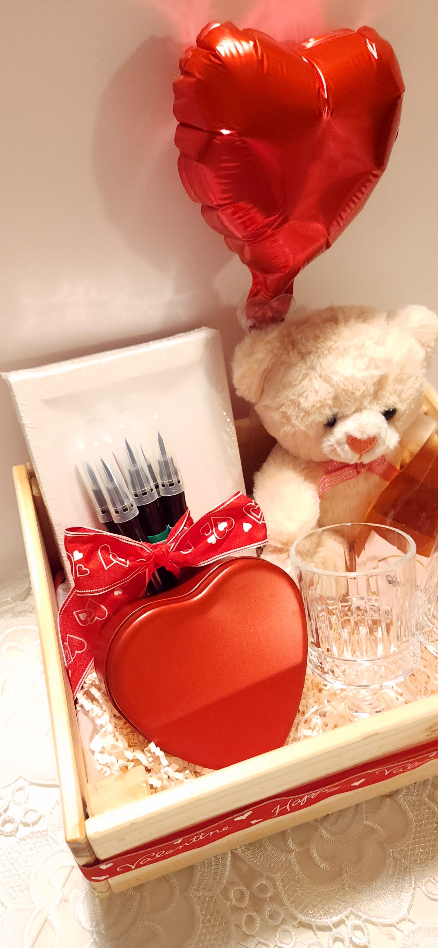 Valentines Day Basket - Fun Night