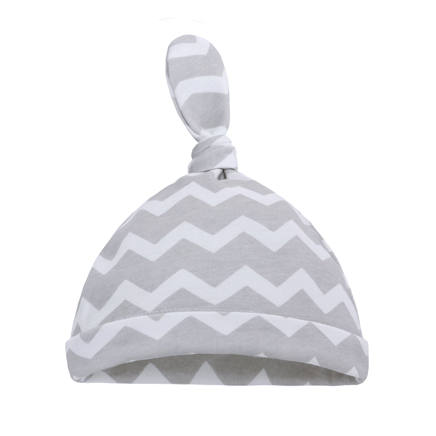 Grey and White Zigzag Romper Set