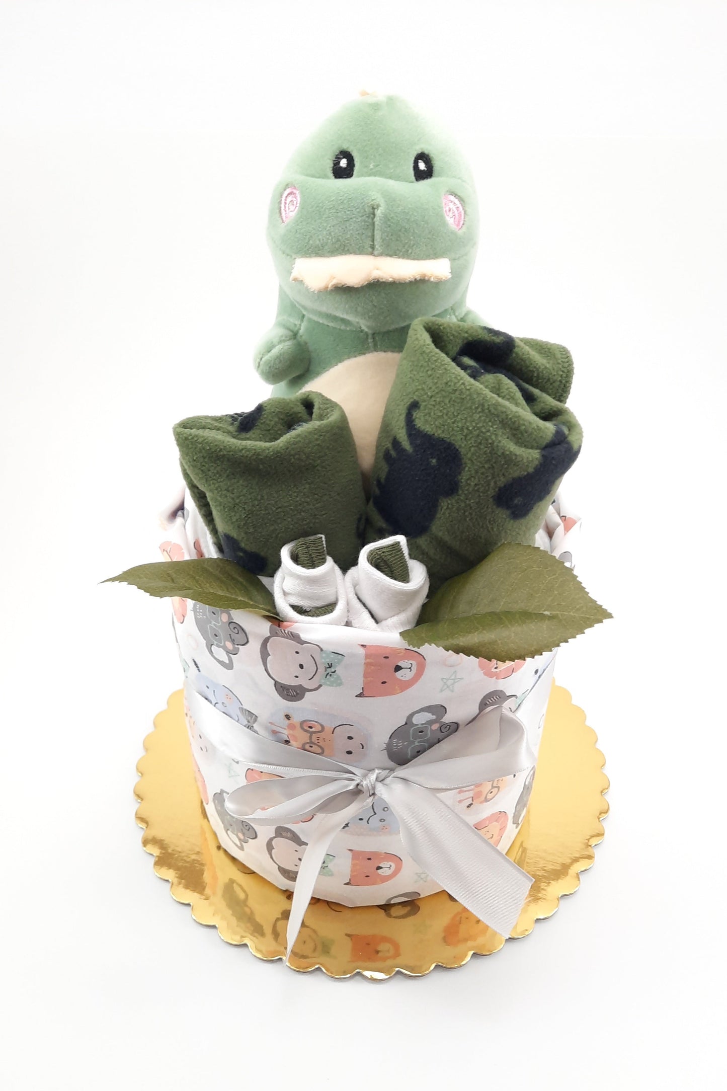 Green Animals - Nappy Cake