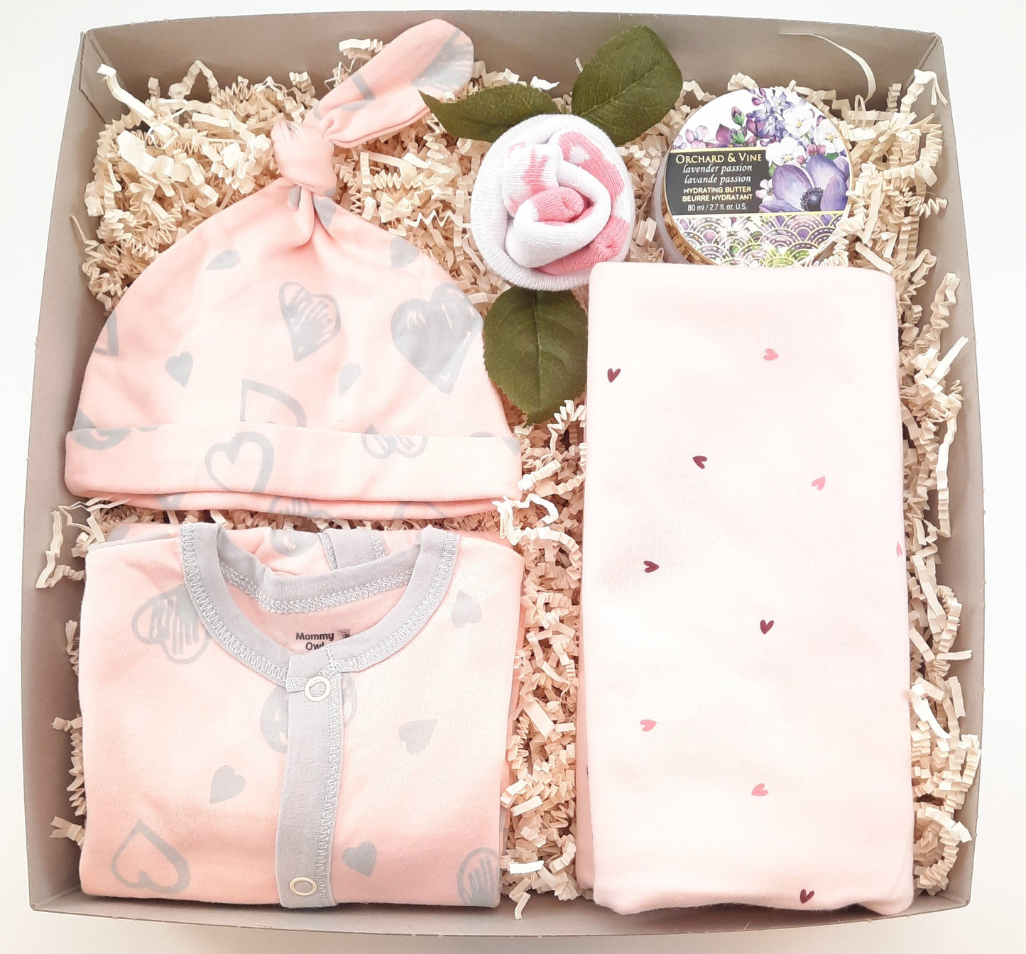 Grey Hearts - Gift Box