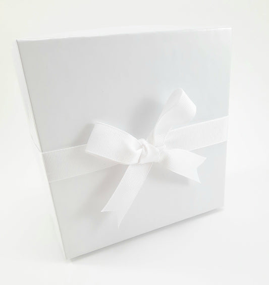Gift Box - 6 X 6 X 3" - White