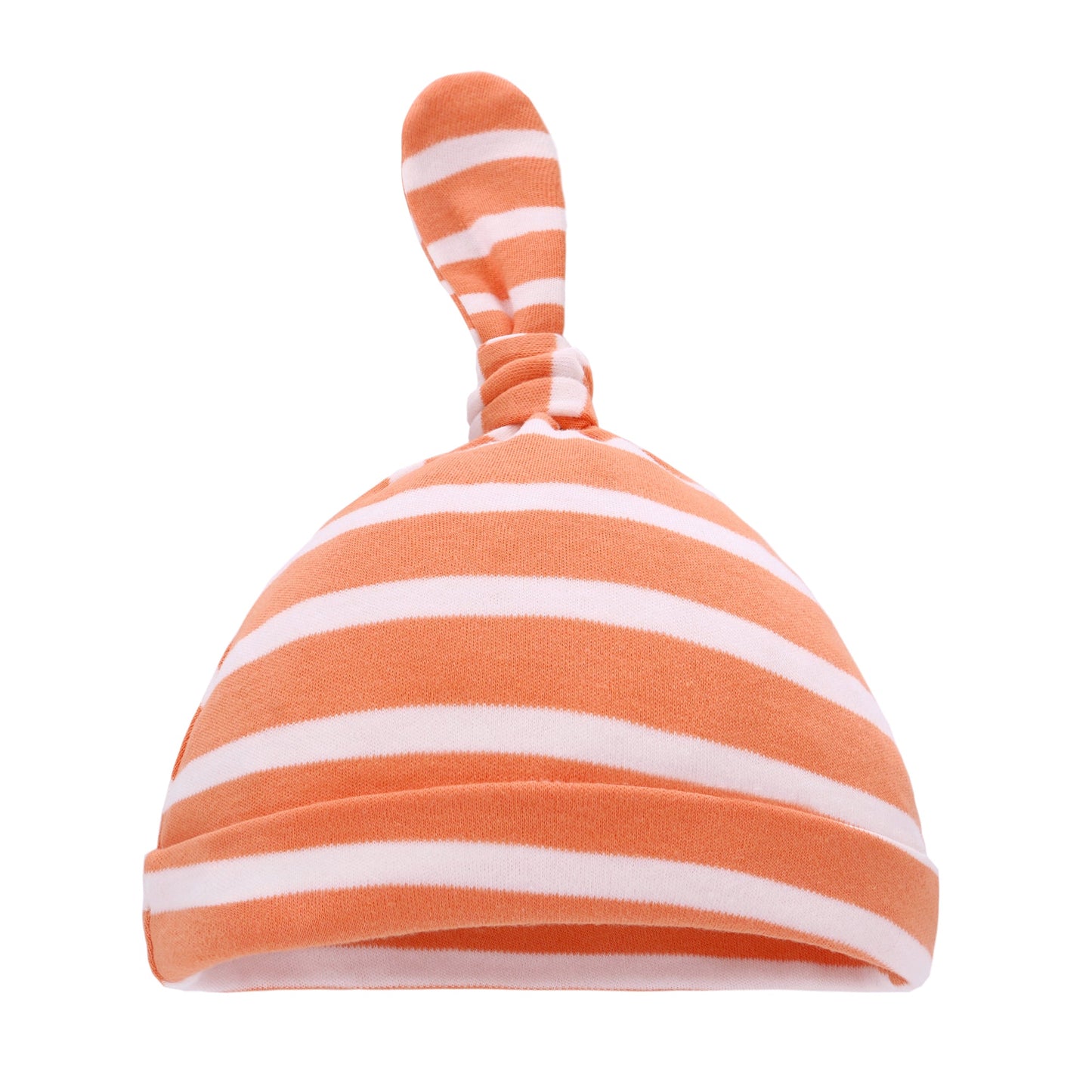 Orange Stripes - Super Soft Set Swaddle Blanket + Cap