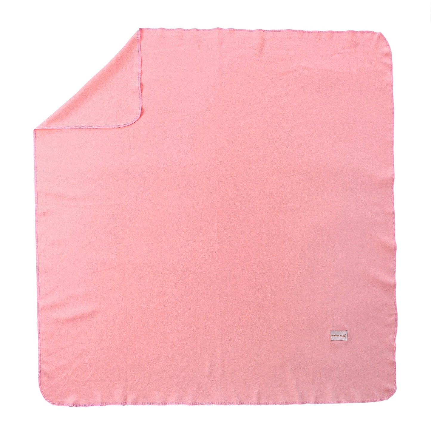 Pink - Super Soft Set Swaddle Blanket + Cap