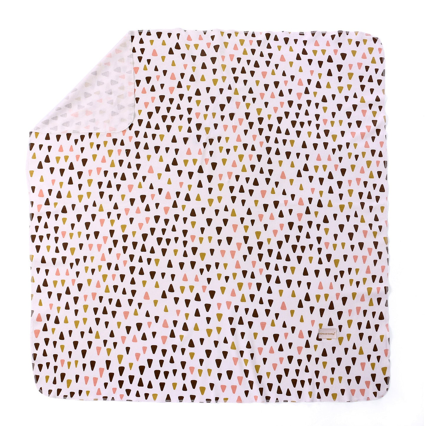 Cute Triangle - Super Soft Set Swaddle Blanket + Cap