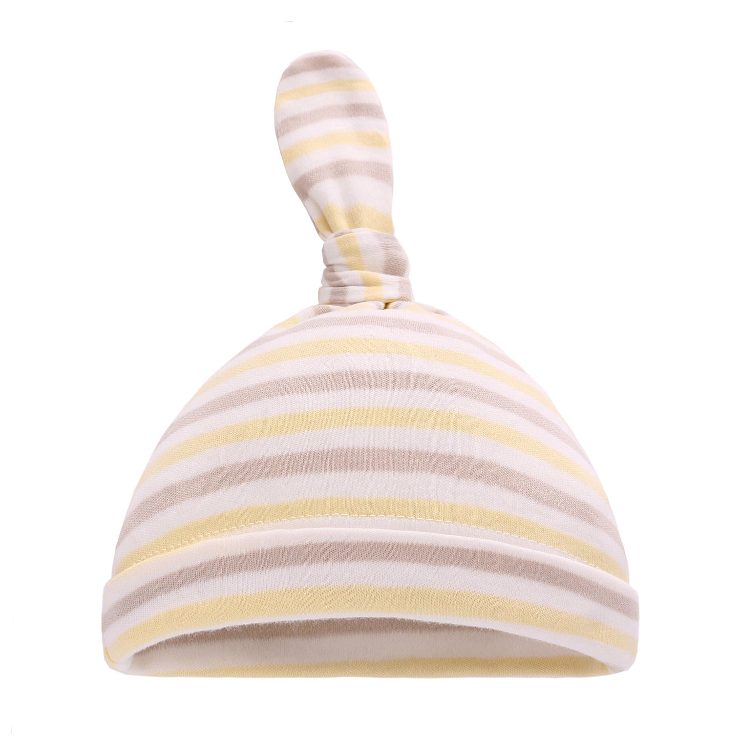 Yellow and cream - Super Soft Set Swaddle Blanket + Cap